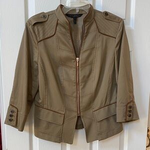 White House Black Market Khaki Jacket